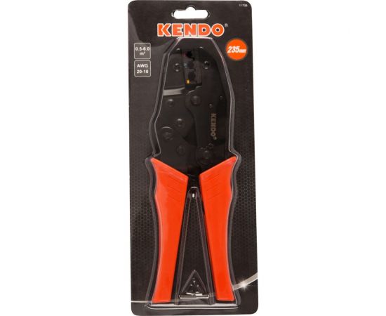 Обжимные клещи для изолированных клемм KENDO 11706 – изображение 2
