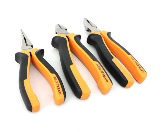 Набор шарнирно-губцевого инструмента WIEDERKRAFT 3 предмета WDK-PHL368 – изображение 2