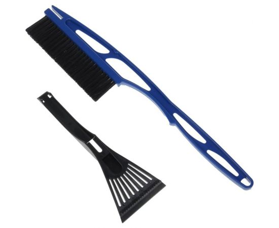 Автомобильная щетка для уборки снега РемоКолор Эконом со скребком, 53 см 60-6-050 – изображение 2