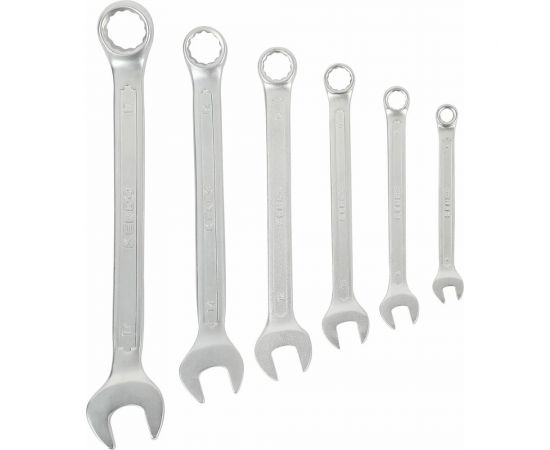 Набор комбинированных гаечных ключей KENDO 6шт 15412 – изображение 2