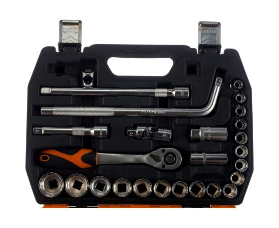 Набор инструмента KENDO 1/2" 26 предметов 90565 – изображение 2