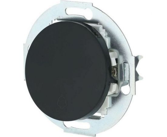 Выключатель-кнопка LK Studio схема 1T, 16 A, 250 B, черный, LK Vintage 880508-1 – изображение 2