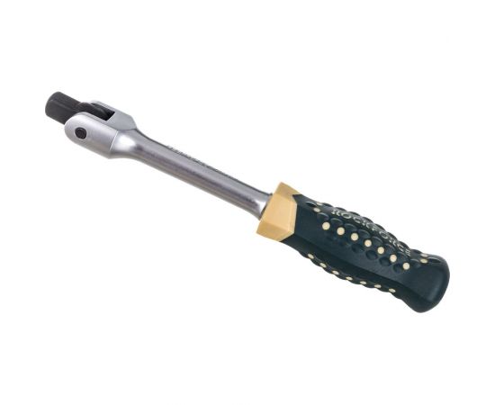 Шарнирный вороток с противоскользящей пластиковой рукояткой 250мм 1/2 ROCKFORCE RF-8014250 – изображение 2