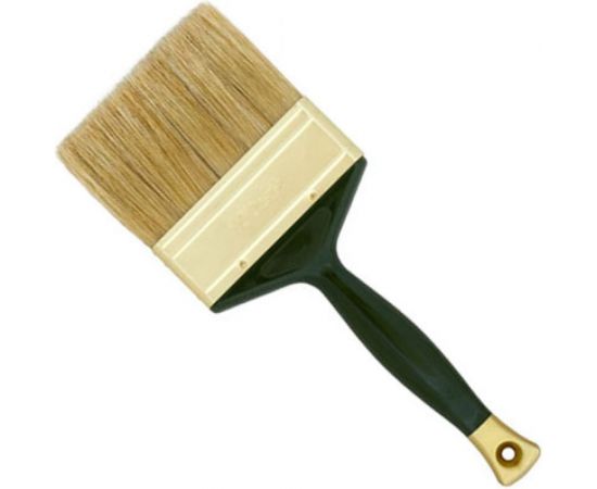 Кисть (плоская, натуральная светлая щетина) 70мм ВАРЯГ 31234 тов-148752 – изображение 2