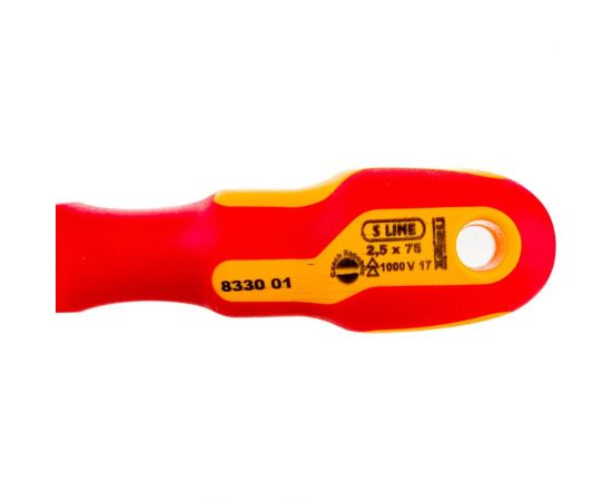 Отвертка NAREX S Line Elektro Profi ЩЛИЦ 2.5x75 833001 – изображение 3