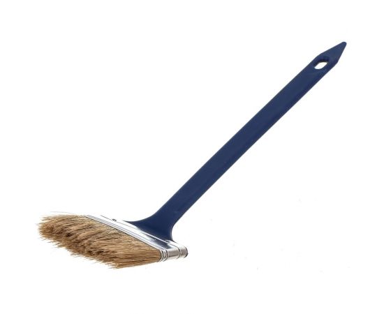 Радиаторная кисть Управдом 75мм, натуральная щетина, пластиковая ручка 4100000605 – изображение 3