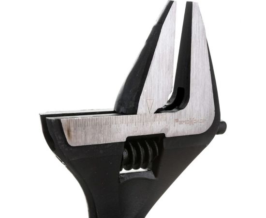 Разводной ключ Ремоколор двухкомпонентная рукоятка, тонкие губки, 300 мм, макс 0-59 мм 43-1-530 – изображение 3