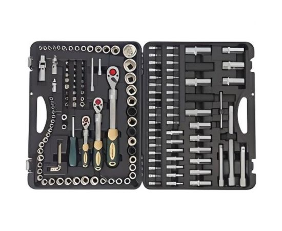 Набор инструмента ROCKFORCE 1/2 1/4 3/8DR 150 предметов RF-41501-5 – изображение 3