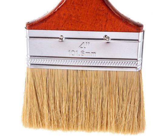 Флейцевая кисть Политех светлая щетина 4 ЛЮКС 1505040 – изображение 4