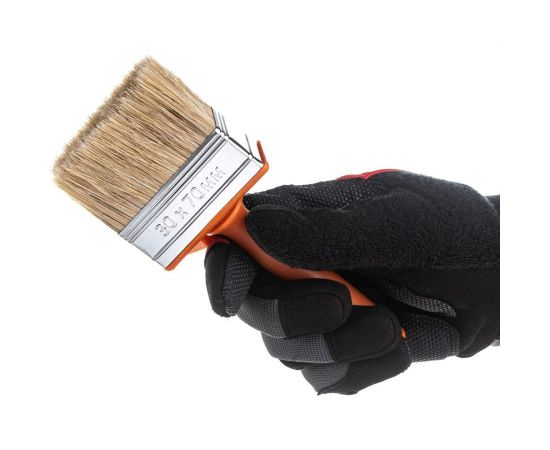 Кисть-макловица Петрович П065-307 30х70 мм, светлая натуральная щетина, пластиковая ручка 4100000273 – изображение 4