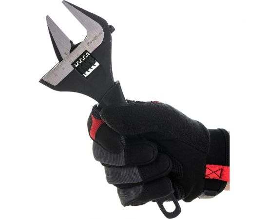 Разводной ключ Ремоколор двухкомпонентная рукоятка, тонкие губки, 250 мм, макс 0-50 мм 43-1-525 – изображение 4