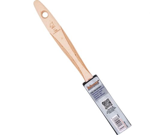 Малярная плоская кисть Rollingdog DOBERMAN X1000 1, 25,4 мм, прямой срез, щетина 100 премиальная синтетическая нить 10265 – изображение 5