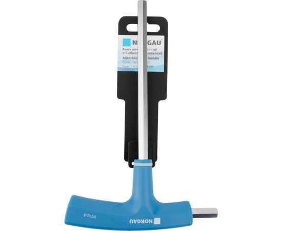 Шестигранный ключ NORGAU Т-образный 8 мм 061009080 – изображение 6