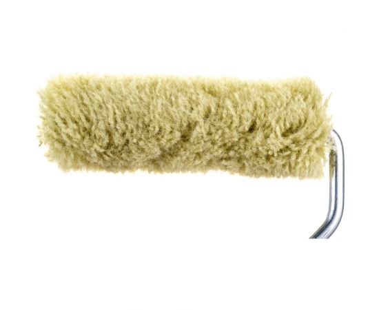 Валик DECOR Бравый прораб d 15 мм, ручка стандарт mini 100 мм ручка 100 мм удлин. стандарт mini 6 роликов 555-7110 – изображение 6