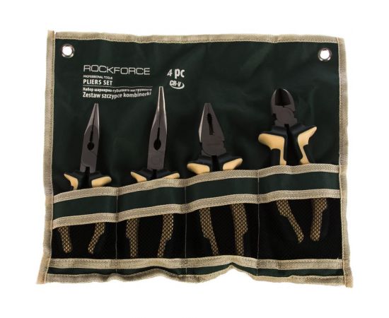 Набор шарнирно-губцевого инструмента ROCKFORCE 4 предмета RF-5046C – изображение 6