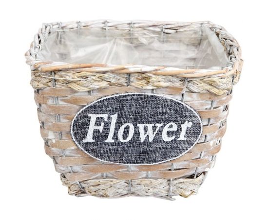 Плетеное кашпо Gloria Garden Flower 14 см 8790041-1 