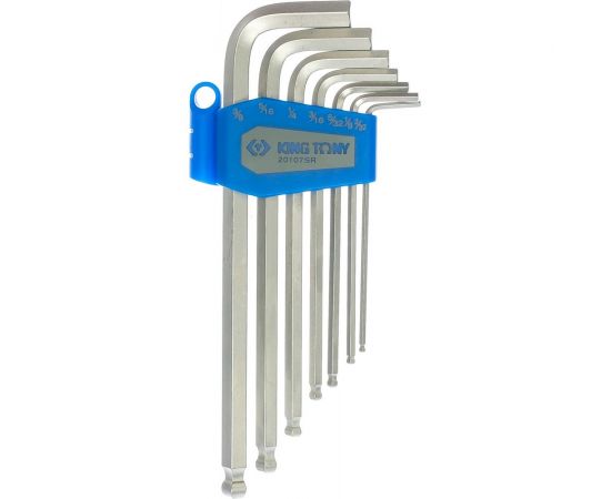 Набор Г-образных шестигранников KING TONY 3/32-3/8 7 предметов 20107SR 