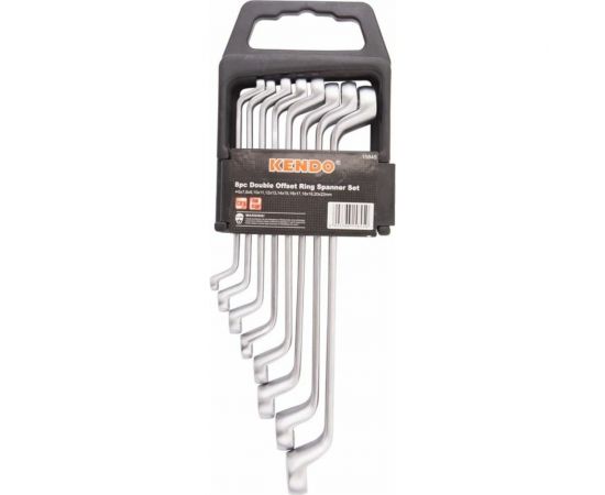 Набор гаечных ключей KENDO с двойным смещением 8шт 15845 