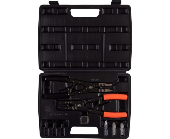 Набор съемников стопорных колец AFFIX 254 мм, сменные насадки, 15 предметов, кейс AF03300015C 