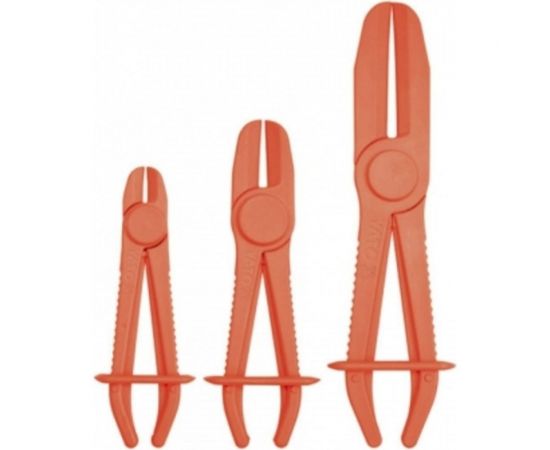 Набор прямых зажимов для шлангов YATO 3 предмета YT-0840 