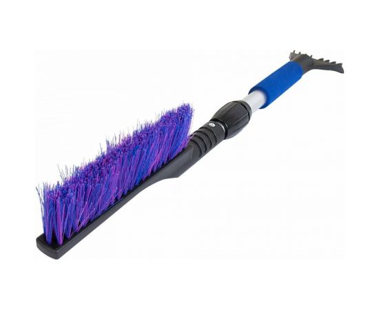 Зимняя щетка со скребком с телескопической ручкой 60-88 см KRAFT KT 830066 