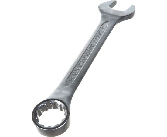 Комбинированный ключ 36мм Chrome vanadium на держателе ЭВРИКА ER-53361 