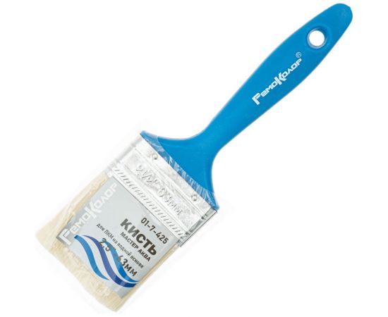 Плоская кисть РемоКолор Гамма Аква, 2.5-63 мм, 01-7-425 