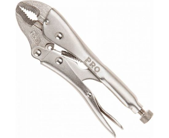 Зажим с фиксатором STARTUL 180 мм изогнутые губки PRO-6051-01 