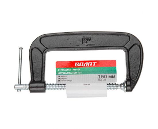 G-образная струбцина ВОЛАТ 150 мм 14030-15 