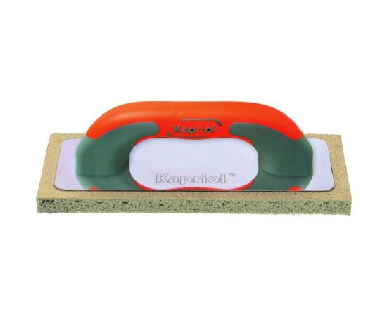 Штукатурная терка Kapriol с твердой губкой, 14x21 см, ручка Progrip 23061 