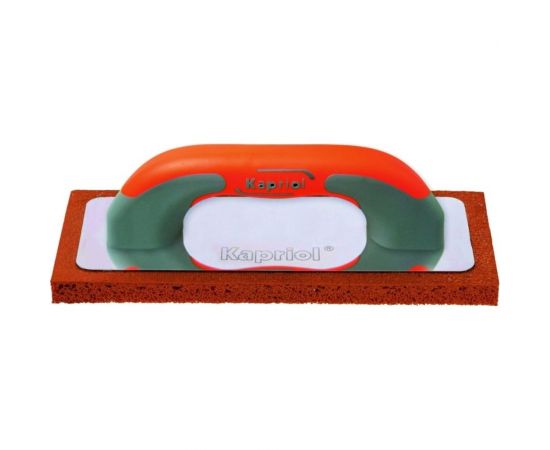 Штукатурная терка Kapriol с мягкой губкой, 14x21 см, ручка Progrip 23051 