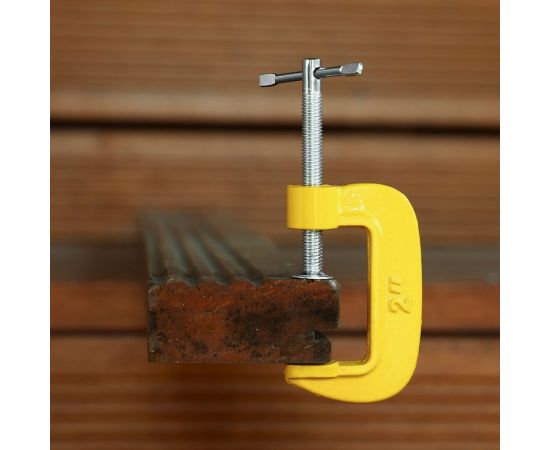 G-образная струбцина DEKO 50 мм GCL50-2, 2 шт 065-0628 – изображение 12