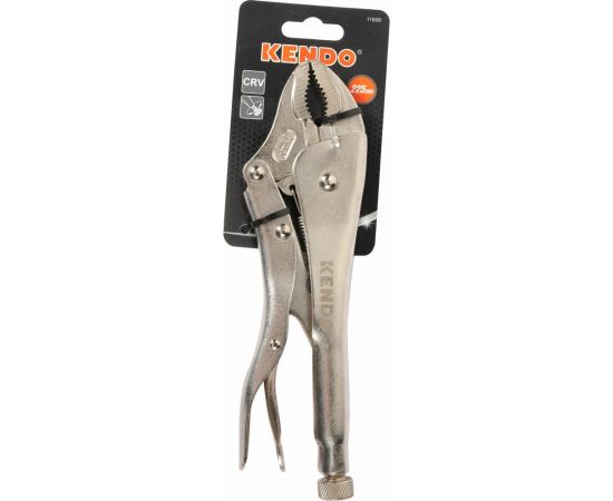 Зажимные клещи KENDO 225 мм/9" 11606 – изображение 2