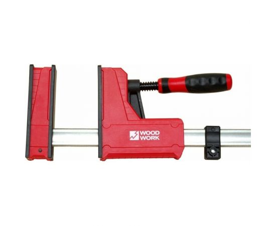 Параллельная струбцина WOODWORK 600x95 мм, усилие прижима 600 кг PCH-6095 – изображение 2