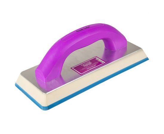 Двухслойная тёрка для работы с гипсовыми штукатурками Ocean Color с резиной, 230x100 982002 – изображение 2