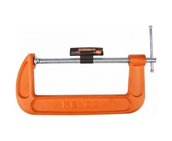 Струбцина G-типа KENDO 200 мм/8" 40606 – изображение 2
