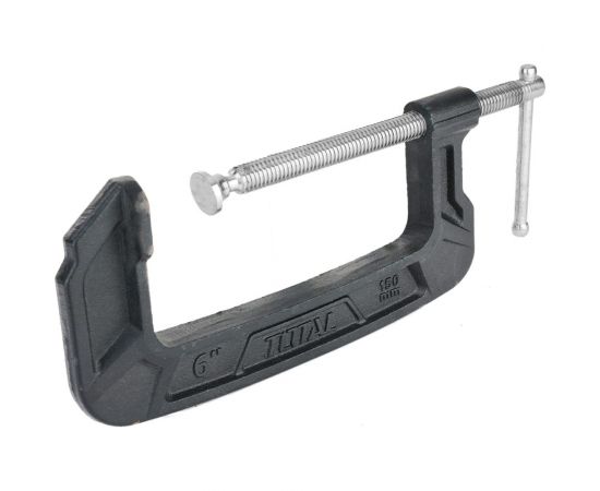 G-образная струбцина TOTAL 6”, 150 мм. THT13161 – изображение 2