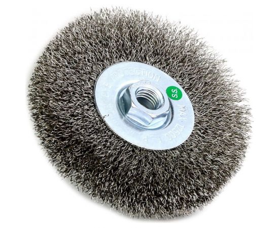 Щетка дисковая для УШМ (115x20 мм; M14; проволока 0.3 мм) ОСБОРН 13-051 EB-MMST3 – изображение 2