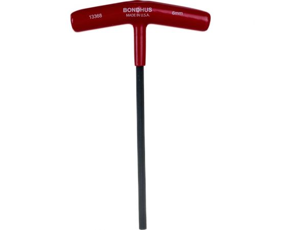 Т-образный ключ BONDHUS 6,0 мм, l=173 мм 13368 – изображение 2