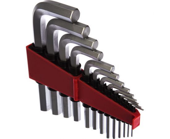 Набор Г-образных шестигранников 2-19 мм, 13 предметов FORCE 5137 – изображение 2