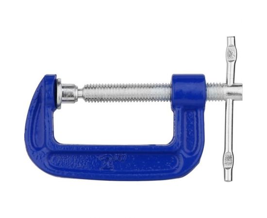 G-образная струбцина DEKO 50 мм GCL50-2, 2 шт 065-0628 – изображение 2