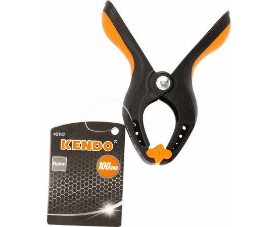 Пружинная струбцина KENDO 100мм/4" 40102 – изображение 2