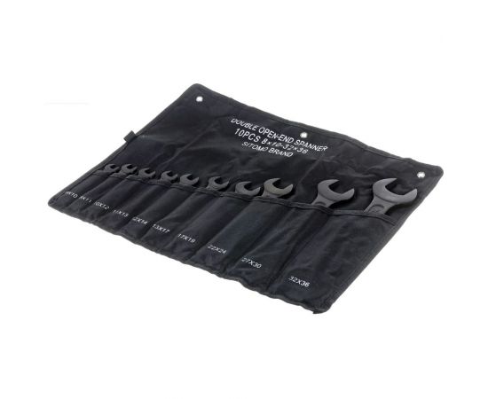 Набор гаечных рожковых двусторонних ключей 10 шт 8-36 SITOMO 43118 – изображение 2