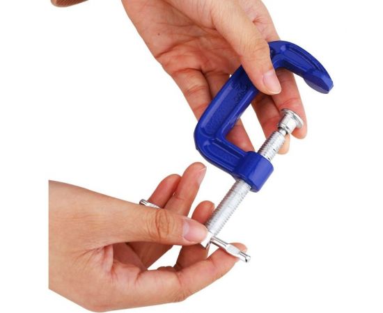 G-образная струбцина DEKO 50 мм GCL50-2, 2 шт 065-0628 – изображение 3