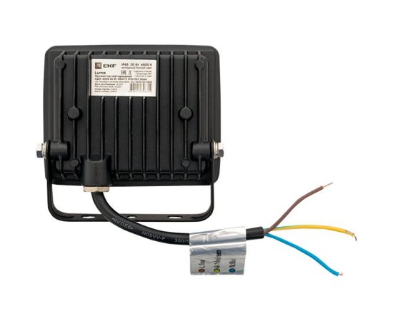 Светодиодный прожектор EKF СДО-3002 20Вт 6500К IP65 Basic FLL-3002-20-6500 – изображение 3