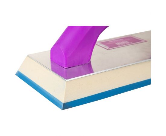 Двухслойная тёрка для работы с гипсовыми штукатурками Ocean Color с резиной, 230x100 982002 – изображение 4