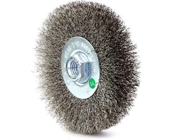 Щетка дисковая для УШМ (115x20 мм; M14; проволока 0.3 мм) ОСБОРН 13-051 EB-MMST3 – изображение 4