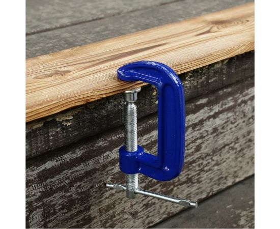 G-образная струбцина DEKO 50 мм GCL50-2, 2 шт 065-0628 – изображение 4