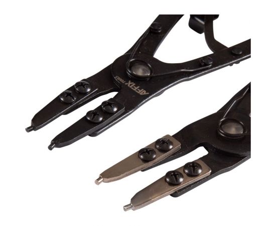 Набор съемников стопорных колец AFFIX 254 мм, сменные насадки, 15 предметов, кейс AF03300015C – изображение 4