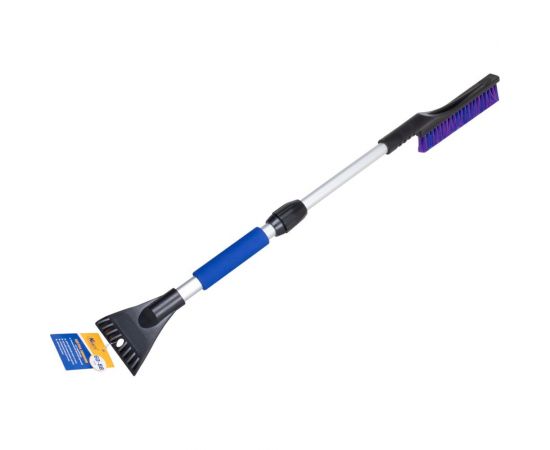 Зимняя щетка со скребком с телескопической ручкой 60-88 см KRAFT KT 830066 – изображение 5